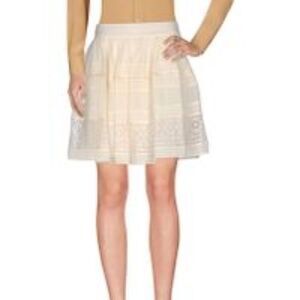 Alice by Temperley Ivory Fleur Skirt NEW!